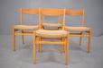 Vintage beech frame dining chairs from DUX, Sweden - view 4