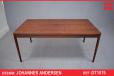 Johannes Andersen dining table with 2 extra leaves | Vintage rosewood - view 1