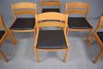 Set of 6 ALBATROS dining chairs designed by Erik Jorgensen 1968 - view 11