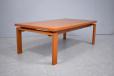 Teak vintage Danish coffee table by TRIOH