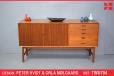Vintage teak sideboard designed by Peter Hvidt & Orla Molgaard - view 1