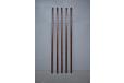 Midcentury modern CADO system uprights in vintage rosewood