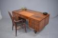 Mid 1950s rosewood desk by Danish cabinetmaker  - view 11