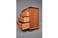 Solid pine chest of 4 drawers with gradually deeper drawers