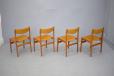 Teak dining chairs produced by Anderstrup Mobelfabrik - Set of 4