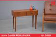 Vintage teak 2 drawer hall chest | Danish Mobelfabrik - view 1