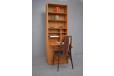 Vintage oak wall unit with drop-down writing are made by Poul hundevad - view 10