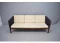 High sides and back sofa model AP63 1965. Re-upholstery project ready for your upholstery choice.