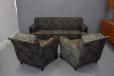 The complete suite is available and we can assist with it's reupholstery in both fabric to use and the upholstery labour
