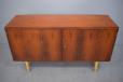 1970s Poul Hundevad production rosewood sideboard with beech legs