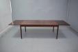 Vintage dining table extended to full length 