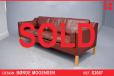 Classic Borge Mogensen design 3 seat sofa in ox blood leather - view 1