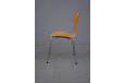 VIntage Danish dining chair in beech ply designed 1955 by Arne Jacobsen for Fritz Hansen