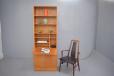 Vintage oak wall unit with drop-down writing are made by Poul hundevad - view 11