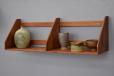 1951 design model B5 shelf in beech by Borge Mogensen for FDB Mobler