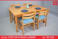 Vintage oak set of 4 model J94 dining chairs designed by Steffen Syrach-Larsen - view 1