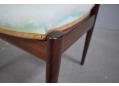 The model 42 dining chair with vintage brazilian rosewood frame. Kai Kristiansen design 