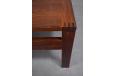Vintage rosewood square top coffee table | Moduline - view 7