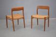 Moller model 75 dining chair in teak