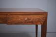 Minimalist 4 drawer desk in Brazilian rosewood | Severin Hansen design