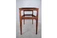 1960s Danish design side table in rosewood with carry handles for sale