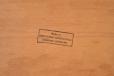 All chairs stamped to seat with makers details. A true mark for quality!