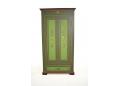 Antique Danish hand painted wardrobe in solid pine, early 1900s. SOLD