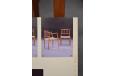 Exclusive set of Niels Moller dining chairs with woven seat  - view 10