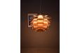 Vintage danish pendant light made by Louis Poulsen 