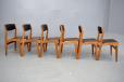 Set of 6 vintage teak dining chairs produced by Dyrlund Smith - view 5