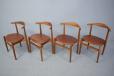 Hans Wegner PROTOTYPE model 4340 dining chairs produced by Fritz Hansen