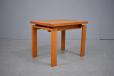 PAir of teak side tables made in Denmark 1979 by TRIOH
