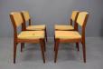 Erik Buck designed dining chairs in vintage teak - stripped of old upholstery 
