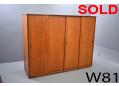 Wide 4 door Danish wardrobe | Teak