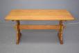 Solid Oak dining table with 2 extra leaves by Stilmobler