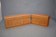 3 Door teak cabinet designed and produced 1970s by Chr Linneberg