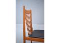 Spindle back teak chair 1961 design by Helge Sibast for Sibast furniture,
