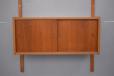 Prebend sorensen design teak sliding door cabinet for sale
