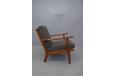 Vintage teak armchair designed by AAGE PETERSEN (director of GETAMA) model GE88