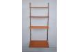 Danish modular shelving system in vintage teak designed by Poul Cadovius