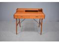 Teak writing desk model 56 designed by Arne Wahl Iversen in 1961.