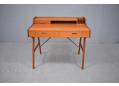 Teak writing desk model 56 designed by Arne Wahl Iversen in 1961.