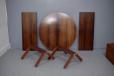 Heltborg Mobler production rosewood dining table HM19 designed in 1963 by John Heltborg