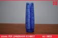 Tall blue Palshus vase | Per Linnemann Schmidt  - view 1