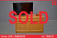 Vintage teak 2 door cabinet produced by Chr. Linneberg - view 1