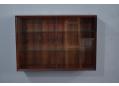 Vintage Poul Cadovius design rosewood glass display cabinet for CADO system. SOLD
