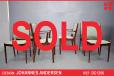 Set of 6 vintage rosewood dining chairs by Johannes Andersen - view 1