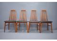 4 dining-chairs model EVA designed by Niels Kofoed for Kofoeds Mobelfabrik