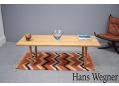 Hans Wegner lounge table | Solid oak