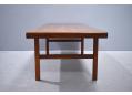 1960s vintage danish made coffee table in rosewood
